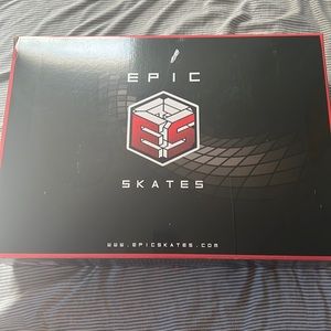 Indoor/ outdoor epic skates size 13.     $120